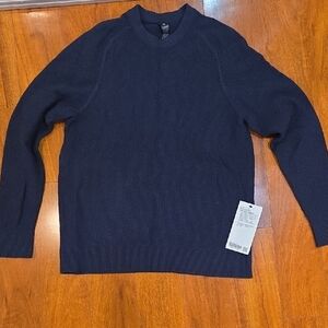 lululemon athletica Dark Blue Crewneck Sweater